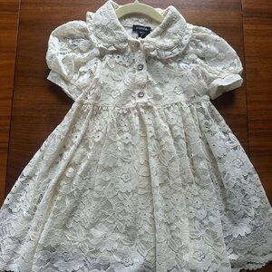 Zunie Ivory Lace Dress